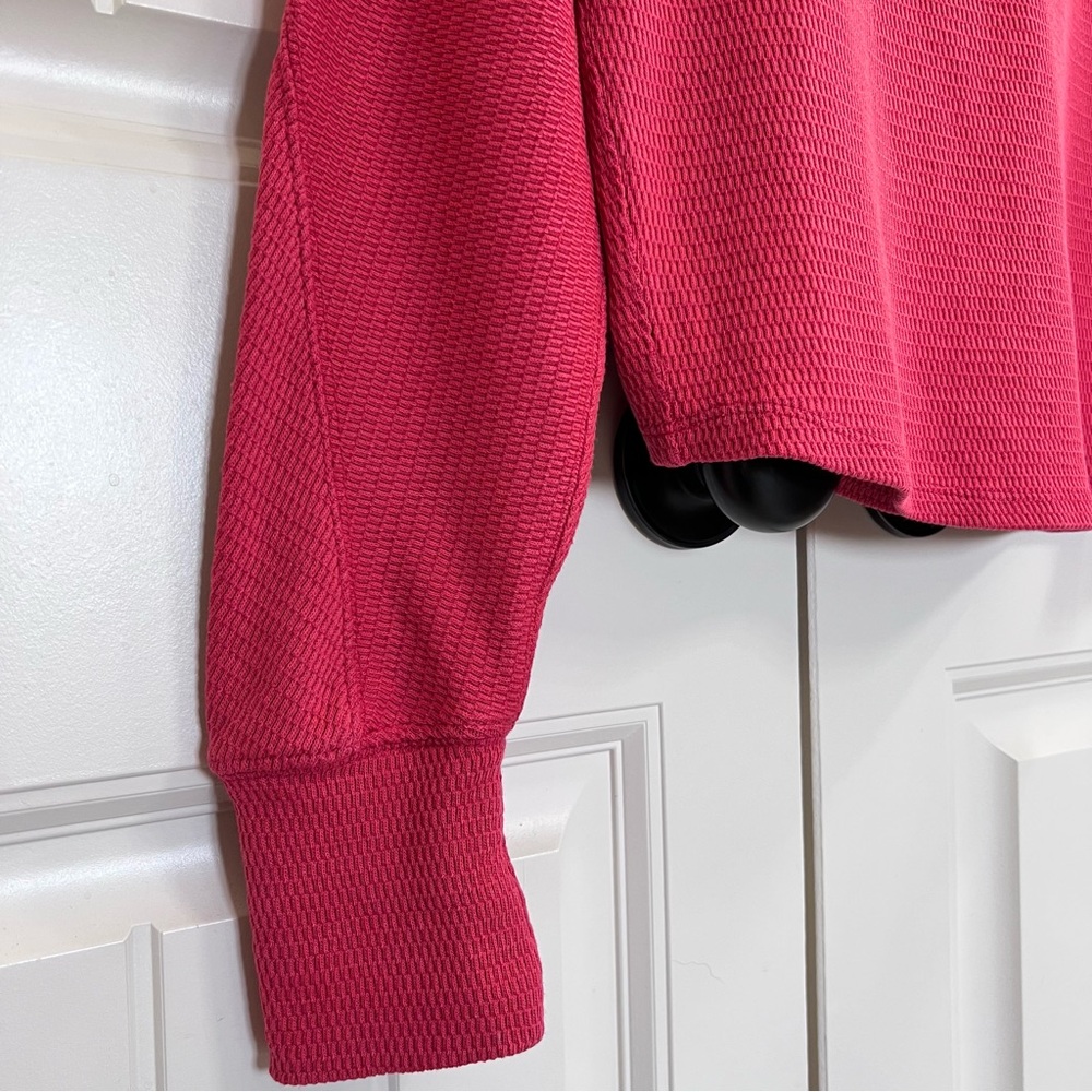 Free People We The Free Jess Long Sleeve in Red, Size S, NWT - Picture 5 of 8
